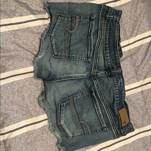 American Eagle jean shorties